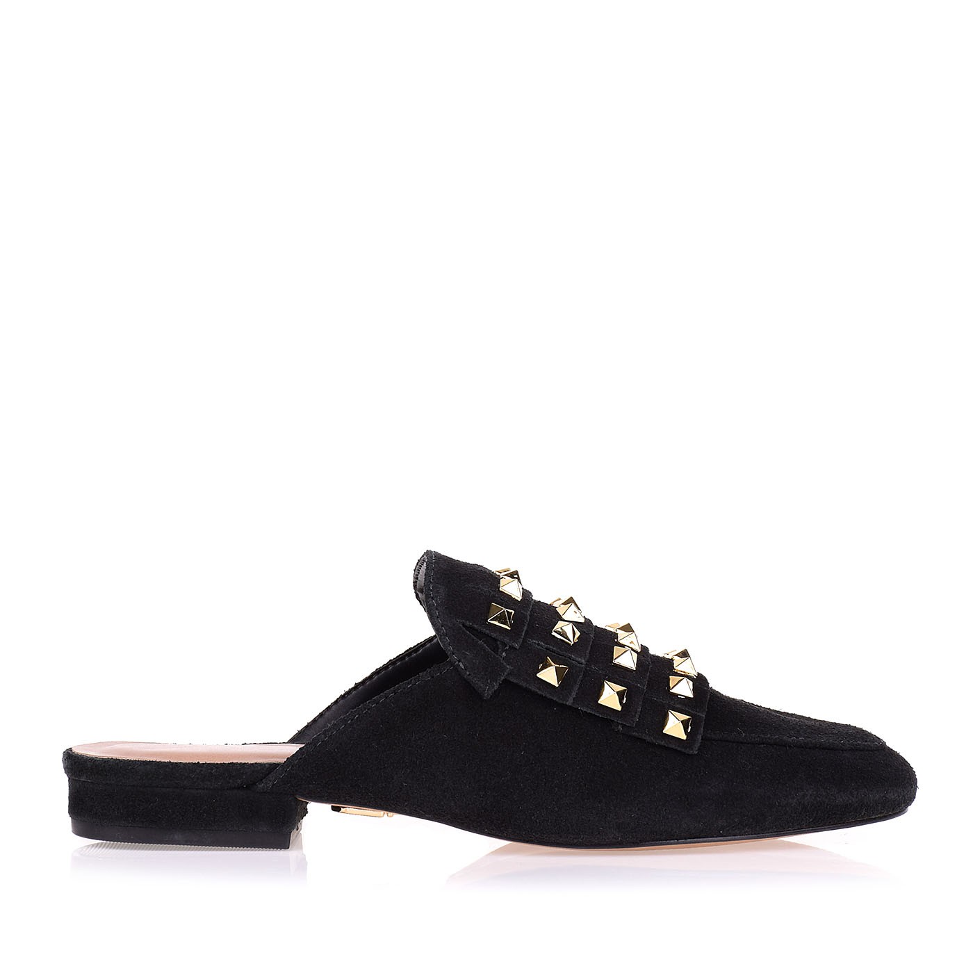 Flat New Suede Preto