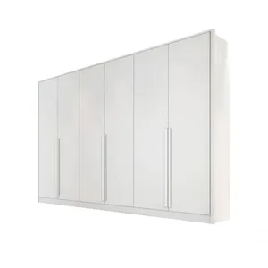 Guarda-roupa Casal 6 Portas 9 Gav - Ibiza-branco - Bianchi