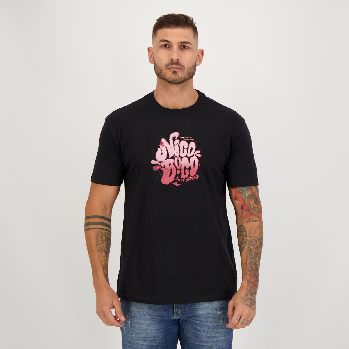 Camiseta Nicoboco Bubali Preta