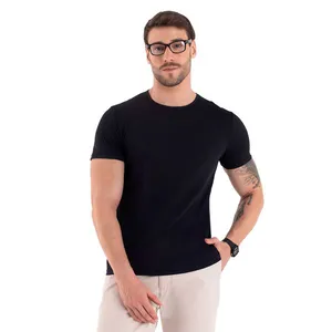 T-Shirt Em Piquet Preto