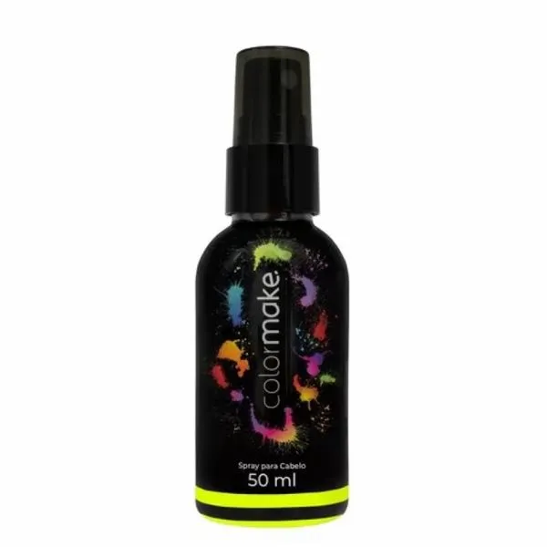 Spray Para cabelo Colormake Neon Cores Sortidas Neon 50ml