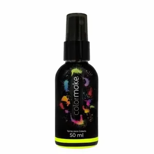 Spray Para cabelo Colormake Neon Cores Sortidas Neon 50ml