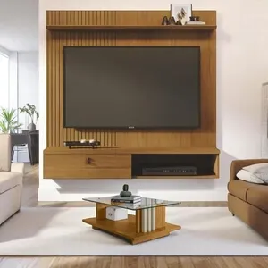 Conjunto íris C- Mesa De Centro Frizz Cumaru-opala