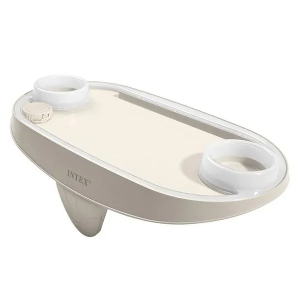 Bandeja Porta Copos para Spa 28520 com Suporte para Bebidas e Luzes LED Embutidas para Ofurô Spa Intex Bandeja Porta Copos para Spa 28520 com Luzes LED Embutidas e Suporte para Celular Intex