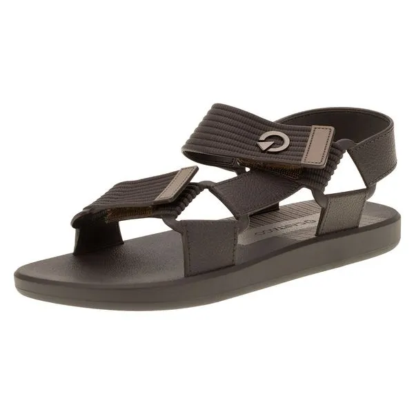 Sandália Masculina Montreal Cartago - 11774 CAFÉ 42