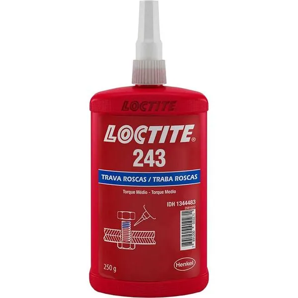 Adesivo anaeróbico 243 uso industrial 250g - LOCTITE