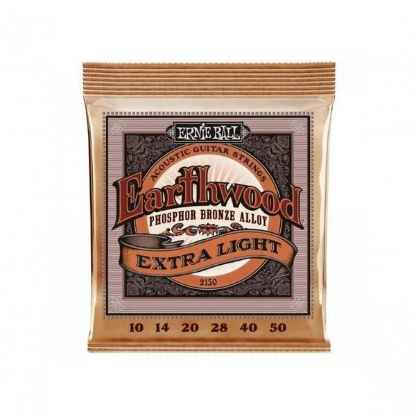 Encordoamento Violão Aço .010 Extra Leve Ernie Ball