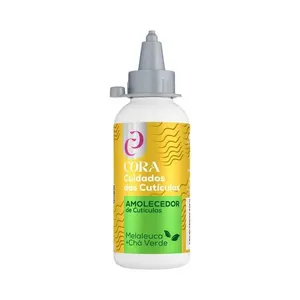 Amolecedor de Cutículas Cora Melaleuca + Chá Verde 100ml Amolec Cut Cora 100ml Melaleuca E Cha Verde