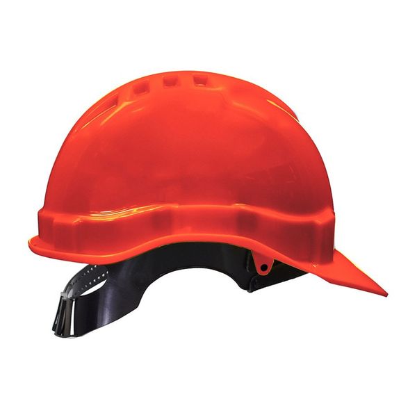 Capacete de Suspensão Vermelho Com Ajuste De Pino Fixtil