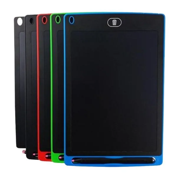 Tablet Infantil LCD Lousa Magica Para Desenho e Estudo 8,5 Vermelho