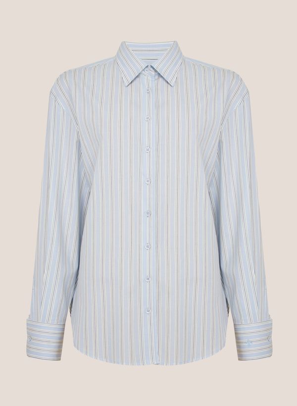 Camisa Special Fit Listrada Dudalina Feminina 42