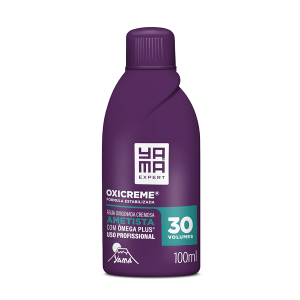 Água Oxigenada Cremosa Yamá Ametista 30Vol 100ml