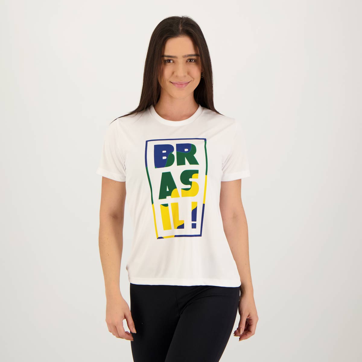 Camisa Brasil Harpia Feminina Branca
