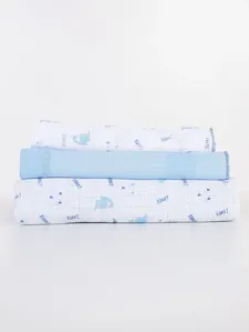 Jogo de Banho Infantil Para Bebê - AZUL