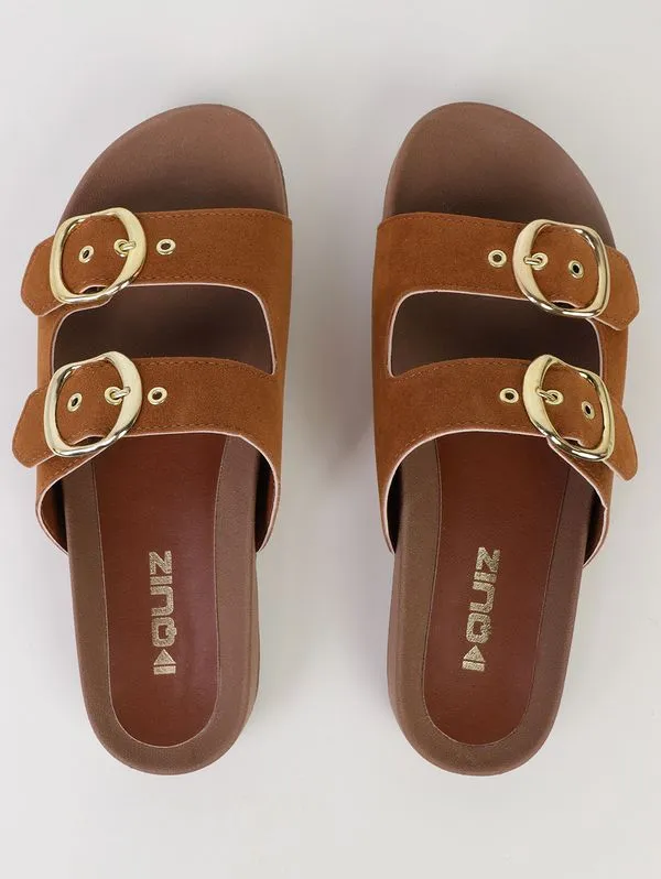 Chinelo Birken Quiz Feminino CARAMELO 36