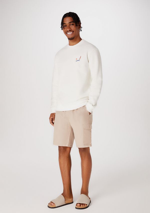Bermuda Cargo Masculina Comfort - Bege P