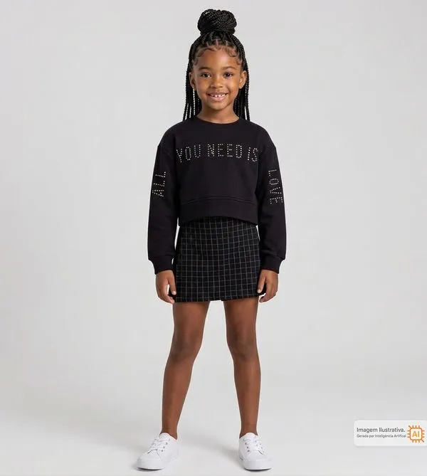 Conjunto Conforto e Estilo Preta - 10