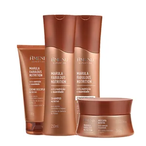 Kit Shampoo, Condicionador, Máscara e Leave-in Amend Marula Fabulous Nutrition