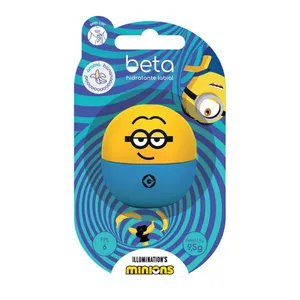 Hidratante Labial Beta Minions Aroma de Banana 9,5g
