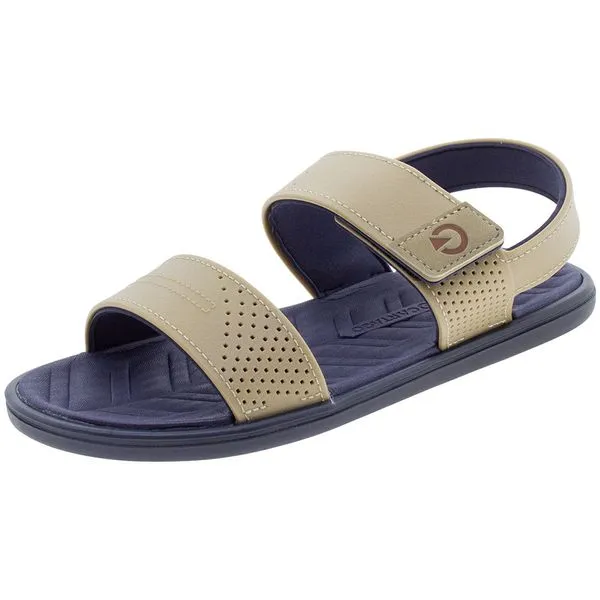 Sandália Masculina Malta IV Cartago - 11355 TAUPE 40