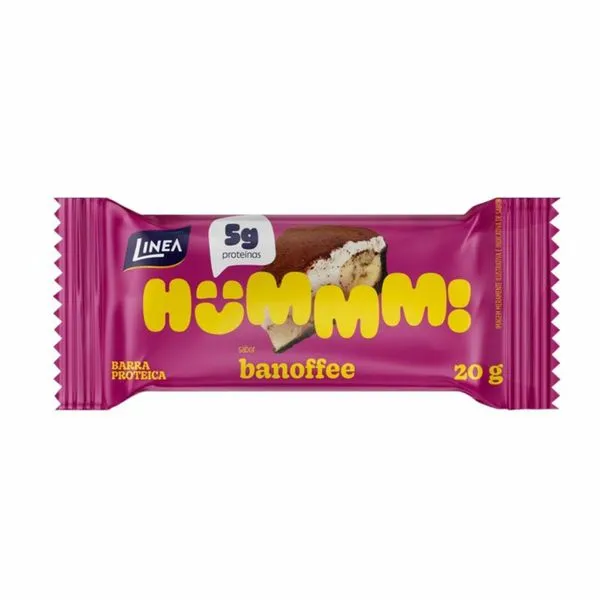 Barra de Proteína Linea Hummm! Banoffee 20g