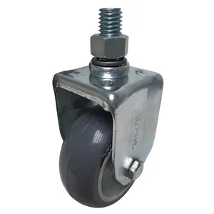 Rodízio Fixo Com Capacidade De 80 Kilos Frr 312 Bp - 110686 - Rod-car