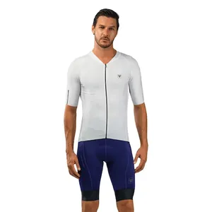 Camisa de Ciclismo Free Force Training White Slim Fit - Masculina
