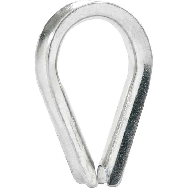 Anilha/Sapatilha para Cabo de Aço 4,76mm 3/16” Inox - VONDER