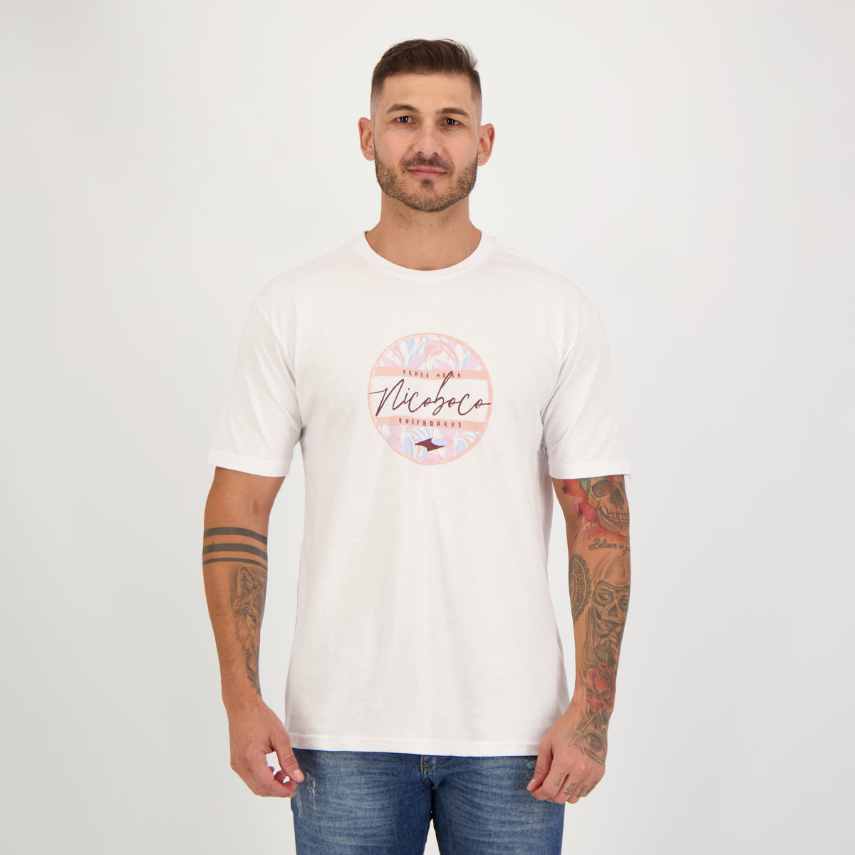 Camiseta Nicoboco Lender Branca