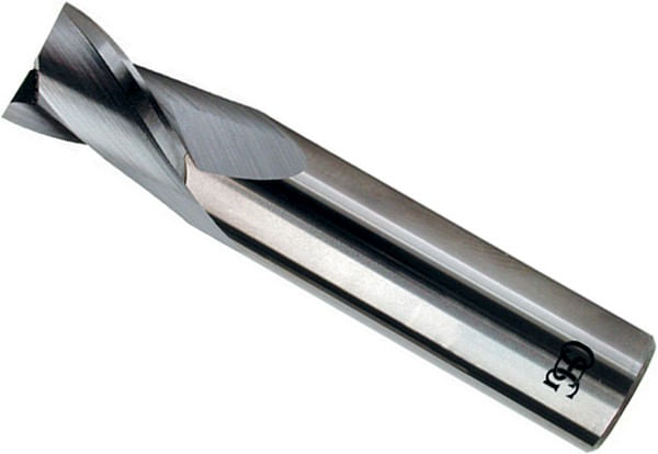 Fresa de topo em aço rápido 22,0 mm 2 cortes com 8% de cobalto - OSG