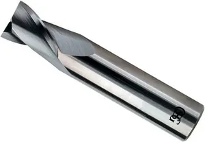 Fresa de topo em aço rápido 22,0 mm 2 cortes com 8% de cobalto - OSG