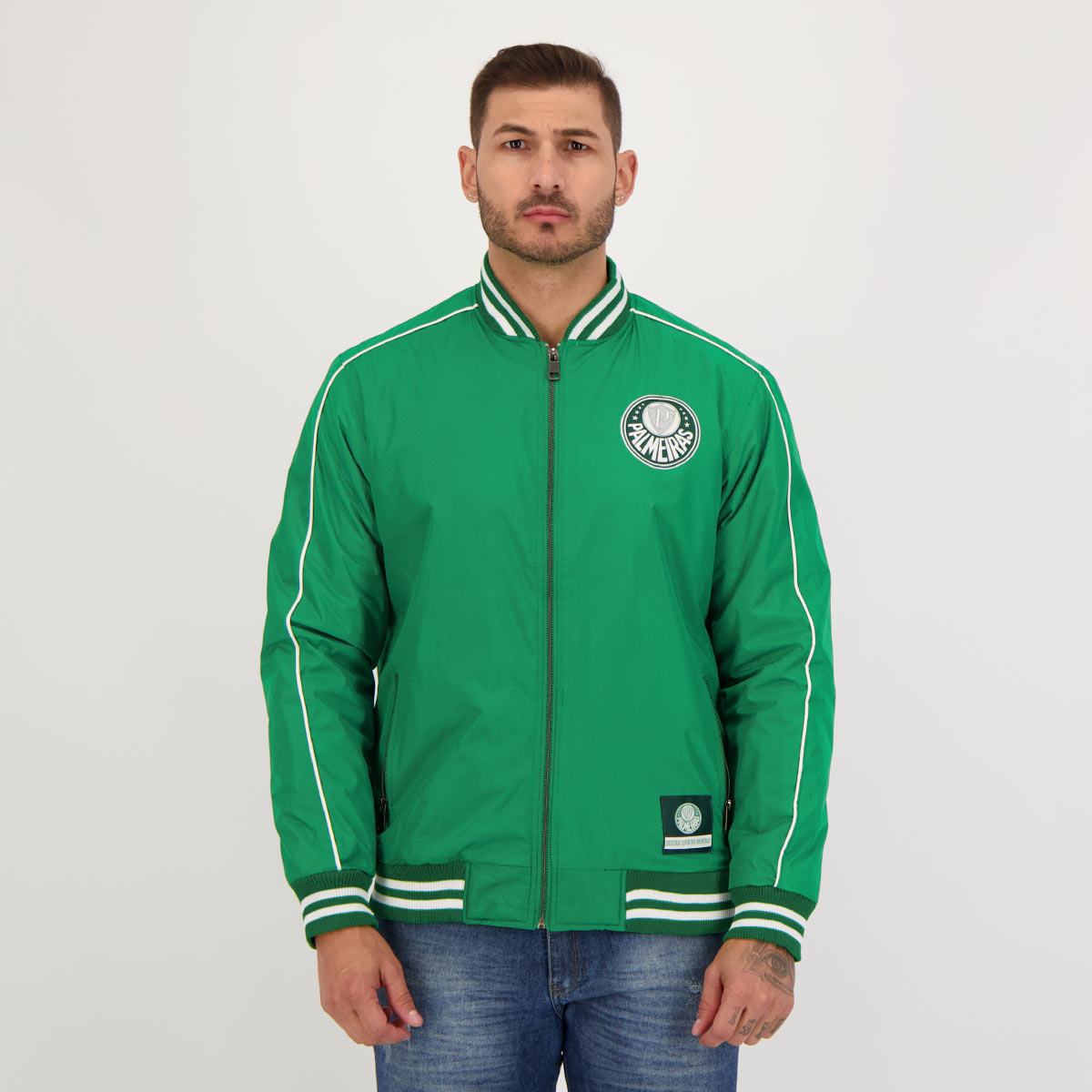 Jaqueta Palmeiras Bomber Escudo Verde