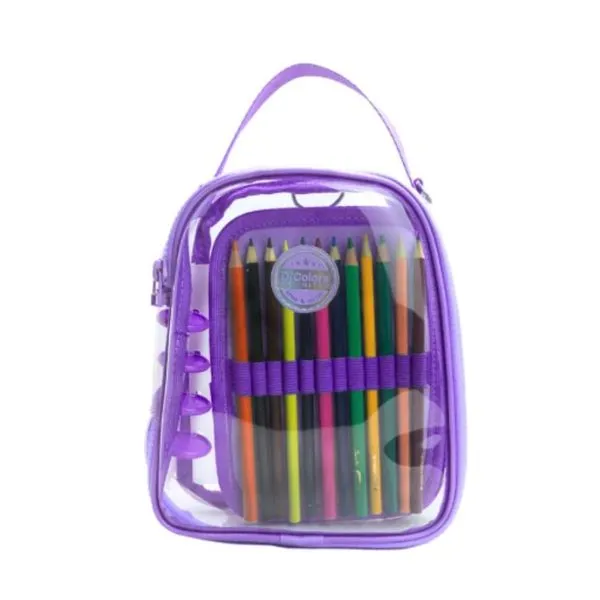 Estojo Inteligente Obi Crystal Lilás 19X24CM SD2508AC-V (MP)