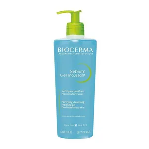Sébium Gel Moussant Gel De Limpeza Bioderma 500ml