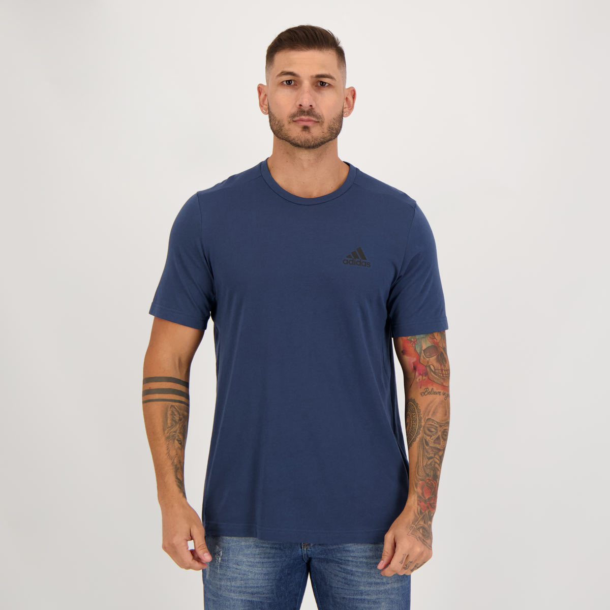 Camiseta Adidas D2M Feelready Azul