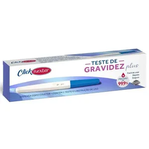 Teste de Gravidez Click Nexter Plus hCG Sanfarma 1 Teste