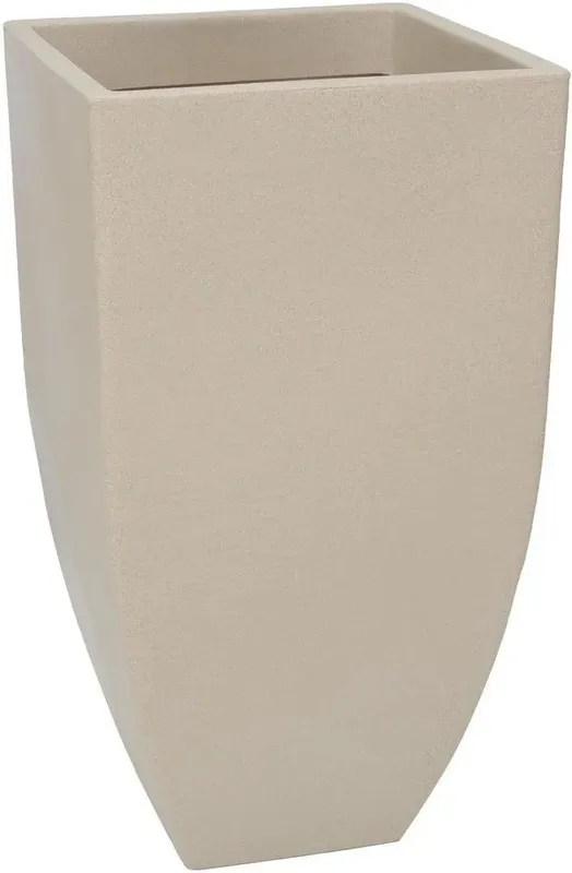 Vaso de Jardim Vasart Malta Cone Granito Areia 43x76cm