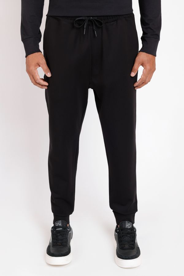 Calça de Malha Cós Elástico Preto - GG