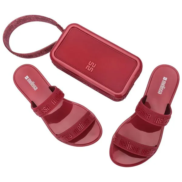Melissa + Bolsa Duo M Lover 36628 VERMELHO 38