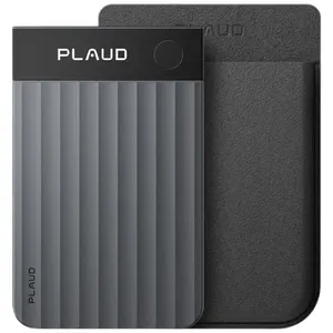 Gravador de Voz Plaud Pro com IA 64GB Preto A-BI