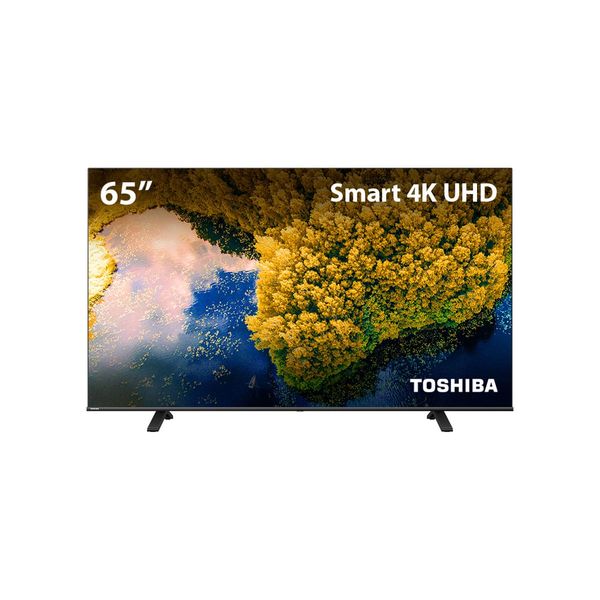 Smart Tv 65" Toshiba LED Ultra HD 4K 3 HDMI 2 USB TB010M - 65C350LS