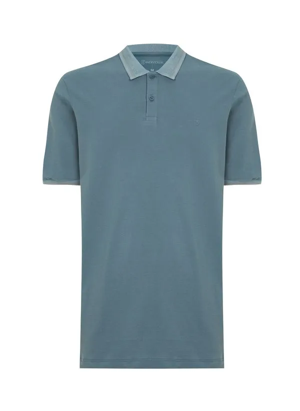 Polo Comfort Fit Piquet Gola Frisos Masculina Individual XGG