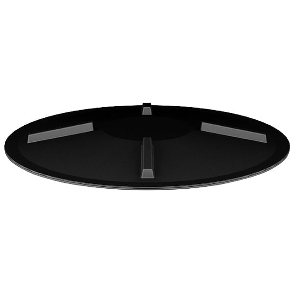 Tampa De Rosca 60 Cm Preta - Fortlev
