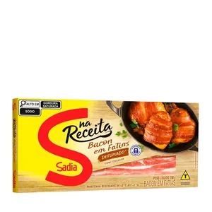 Bacon Fatiado Defumado Sadia – 250g