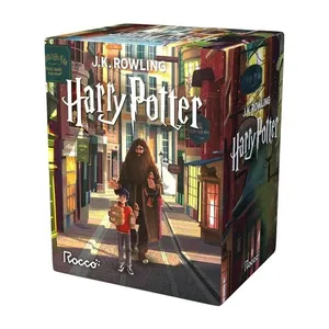 Box Livros Harry Potter 7 Livros Com Adesivos Edição Pottermore Rocco (MP)