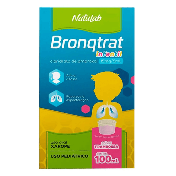 Xarope Bronqtrat Infantil 15mg/ml com 100ml