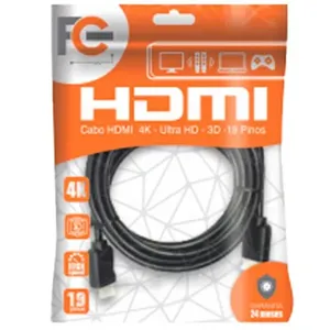 Cabo HDMI FC Fontes Ultra Hd 4K 3D 2 Metros (MP)