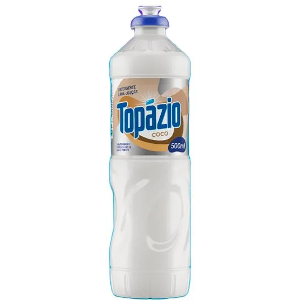 Detergente Lava Louças Topázio Coco 500ml