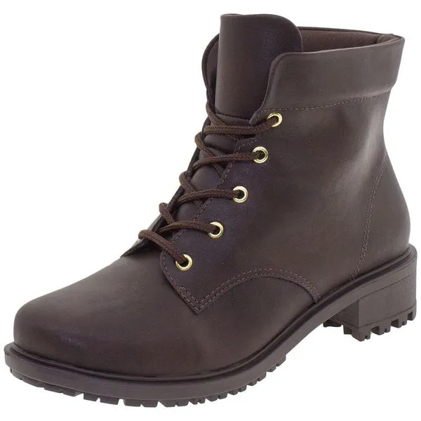 Bota Feminina Coturno Verazzi - 77288 Café 35