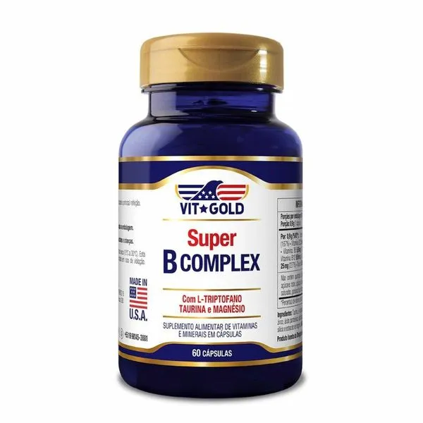 Super B Complex Vitgold 60 Cápsulas